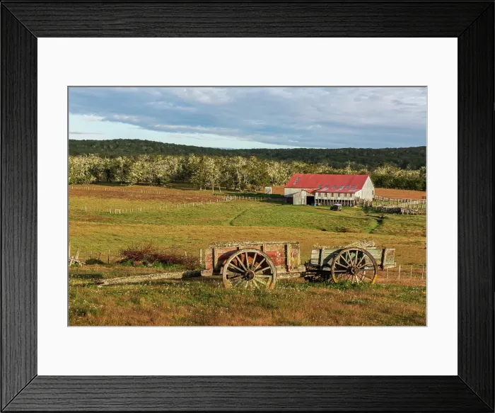 Framed Print : Tierra del Fuego, Argentina, Estancia Rolito