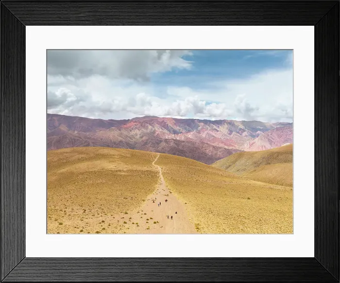 Framed Print : Aerial view of the Hornocal Mountains (Spanish: Serrania de Hornocal) landscape, Humahuaca, Jujuy, Northwest Argentina Framed Print : Aerial view of the Hornocal Mountains (Spanish: Serrania de Hornocal) landscape, Humahuaca, Jujuy, Northwest Argentina