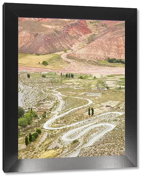 The Cianzo Valley landscape, Humahuaca, Jujuy, Northwest Argentina