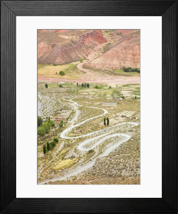 Framed Print : The Cianzo Valley landscape, Humahuaca, Jujuy, Northwest Argentina Framed Print : The Cianzo Valley landscape, Humahuaca, Jujuy, Northwest Argentina