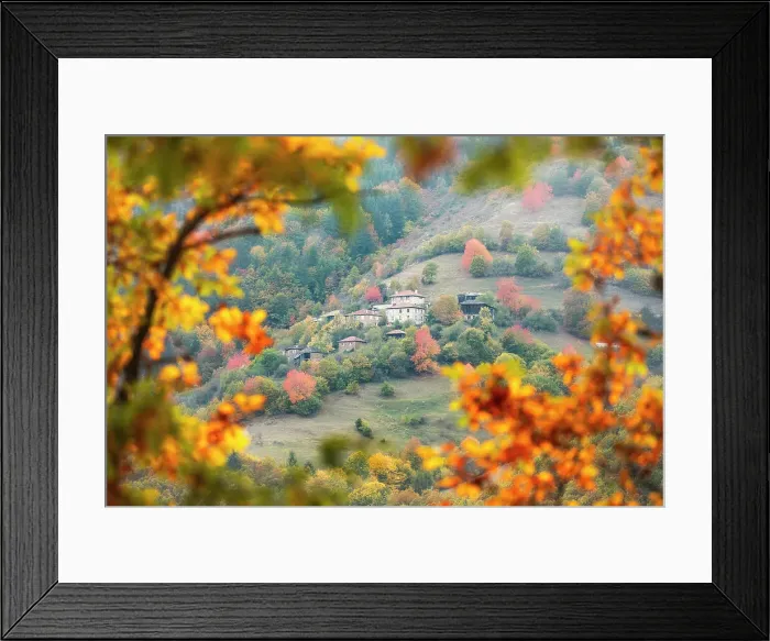 Framed Print : Autumn colour in the Rhodope Mountains, Bulgaria Framed Print : Autumn colour in the Rhodope Mountains, Bulgaria