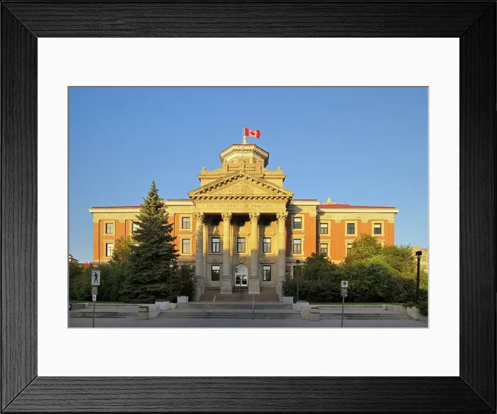 Framed Print : Administration Building - University of Manitoba, Winnipeg, Manitoba, Canada Framed Print : Administration Building - University of Manitoba, Winnipeg, Manitoba, Canada