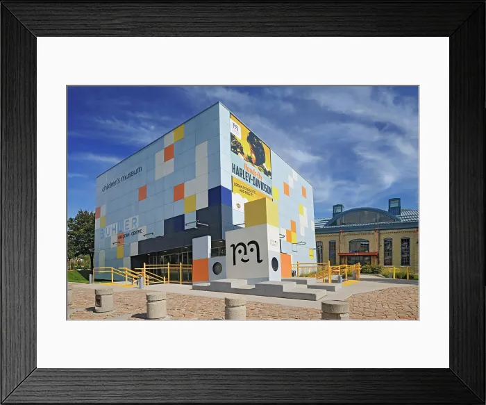 Framed Print : Children's Museum at The Forks. Buhler Welcome Centre, Winnipeg, Manitoba, Canada Framed Print : Children's Museum at The Forks. Buhler Welcome Centre, Winnipeg, Manitoba, Canada