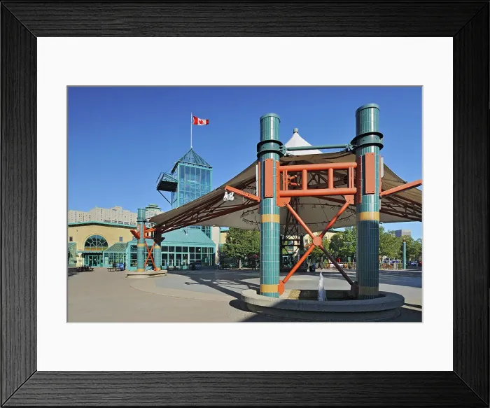 Framed Print : The Forks, Winnipeg, Manitoba, Canada Framed Print : The Forks, Winnipeg, Manitoba, Canada