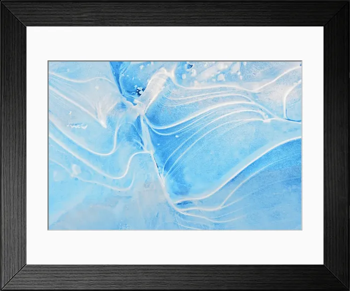 Framed Print : Ice detail in the Seine River, Winnipeg, Manitoba, Canada Framed Print : Ice detail in the Seine River, Winnipeg, Manitoba, Canada