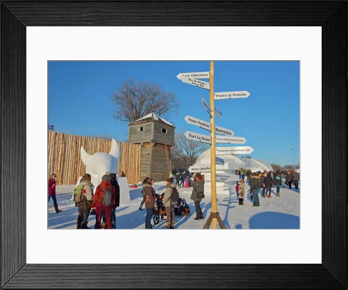 Framed Print : Festival du Voyageur at Fort Gibraltor. St. Boniface. Winnipeg, Manitoba, Canada Framed Print : Festival du Voyageur at Fort Gibraltor. St. Boniface. Winnipeg, Manitoba, Canada