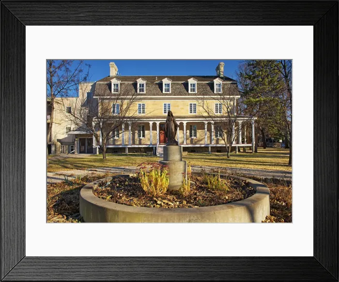 Framed Print : The Archbishop's Residence, Winnipeg, Manitoba, Canada