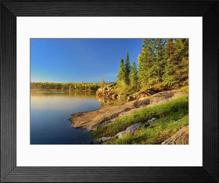 Framed Print : Caddy Lake at sunrise Whiteshell Provincial Park, Manitoba, Canada Framed Print : Caddy Lake at sunrise Whiteshell Provincial Park, Manitoba, Canada