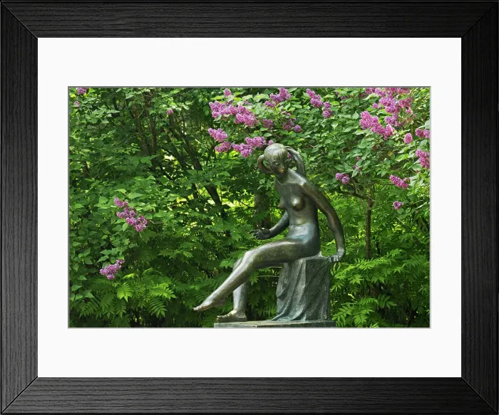 Framed Print : Bronze sculptures in the Leo Mol Sculpture Garden in Assiniboine Park, Winnipeg, Manitoba, Canada Framed Print : Bronze sculptures in the Leo Mol Sculpture Garden in Assiniboine Park, Winnipeg, Manitoba, Canada