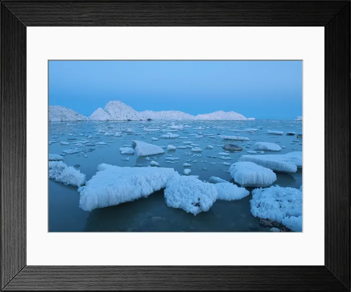 Framed Print : Ice on Lake Winnipeg Winnipeg Beach, Manitoba, Canada Framed Print : Ice on Lake Winnipeg Winnipeg Beach, Manitoba, Canada