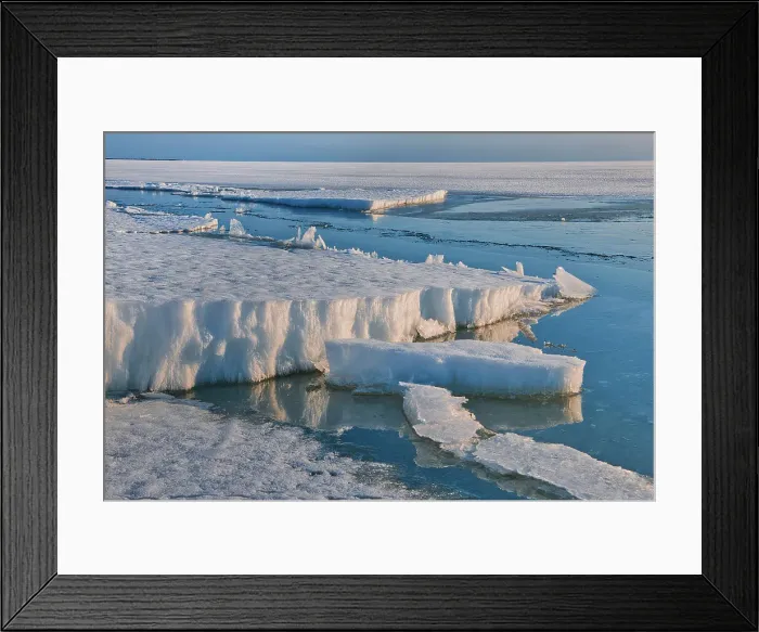 Framed Print : Ice on Lake Winnipeg Winnipeg Beach, Manitoba, Canada Framed Print : Ice on Lake Winnipeg Winnipeg Beach, Manitoba, Canada