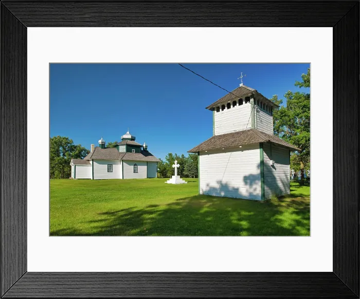 Framed Print : St. Michael's Ukrainian Greek Orthodox Church (first permanent Ukrainian church erected in Canada), Manitoba, Canada Framed Print : St. Michael's Ukrainian Greek Orthodox Church (first permanent Ukrainian church erected in Canada), Manitoba, Canada