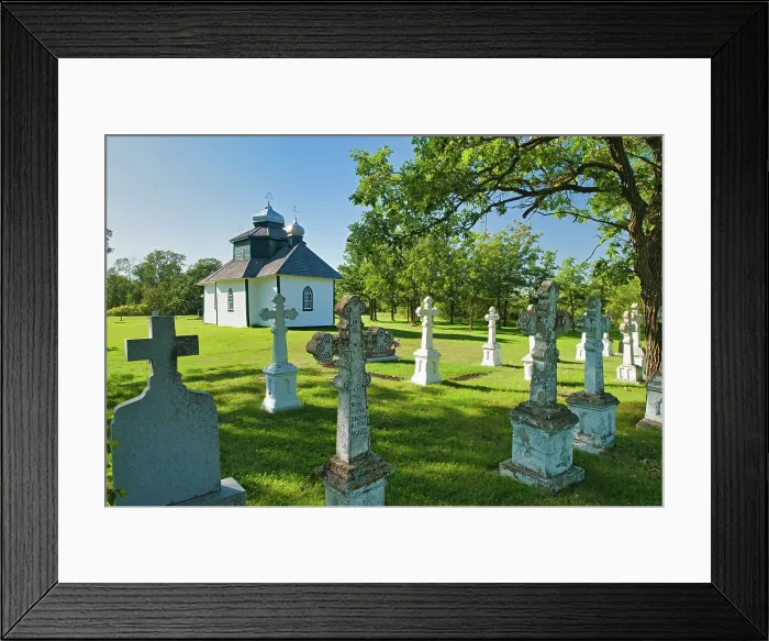 Framed Print : St. Michael's Ukrainian Greek Orthodox Church (first permanent Ukrainian church erected in Canada), Manitoba, Canada Framed Print : St. Michael's Ukrainian Greek Orthodox Church (first permanent Ukrainian church erected in Canada), Manitoba, Canada