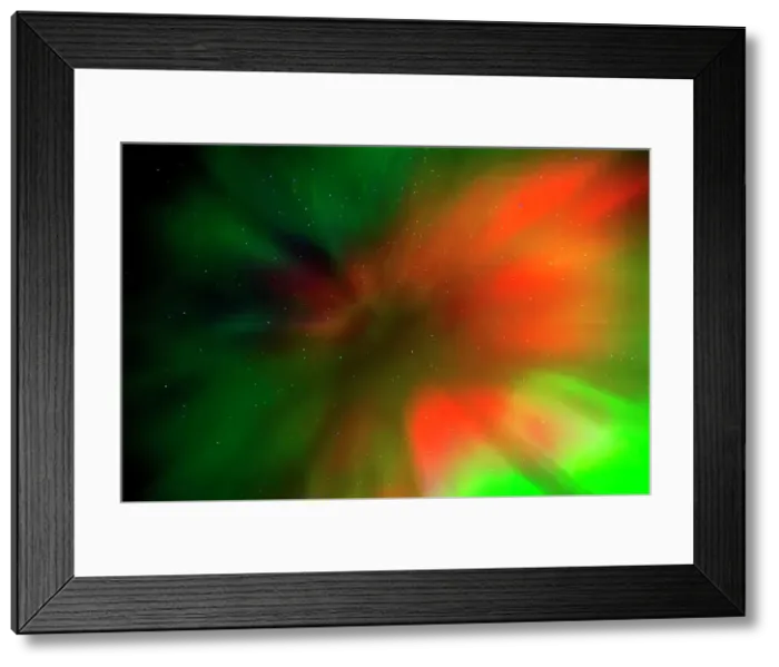 Framed Print : Northern lights or aurora borealis in Southdale neighbourhood, Winnipeg, Manitoba, Canada Framed Print : Northern lights or aurora borealis in Southdale neighbourhood, Winnipeg, Manitoba, Canada