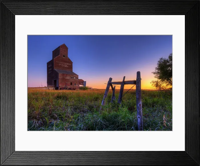 Framed Print : Grain elevator at dawn in ghost town, Bents, Saskatchewan, Canada Bents, Saskatchewan, Canada Framed Print : Grain elevator at dawn in ghost town, Bents, Saskatchewan, Canada Bents, Saskatchewan, Canada