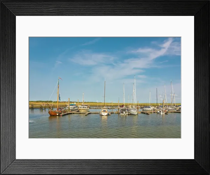 Framed Print : Boats in the harbor of Spiekeroog, East Frisian Islands, East Frisia, Lower Saxony, Germany Framed Print : Boats in the harbor of Spiekeroog, East Frisian Islands, East Frisia, Lower Saxony, Germany