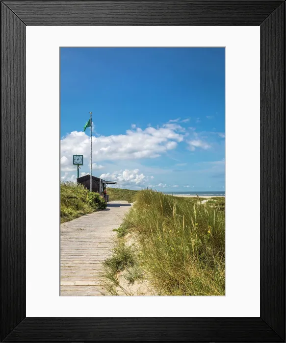 Framed Print : Path through the dunes to the north beach of Spiekeroog, East Frisian Islands, East Frisia, Lower Saxony, Germany Framed Print : Path through the dunes to the north beach of Spiekeroog, East Frisian Islands, East Frisia, Lower Saxony, Germany