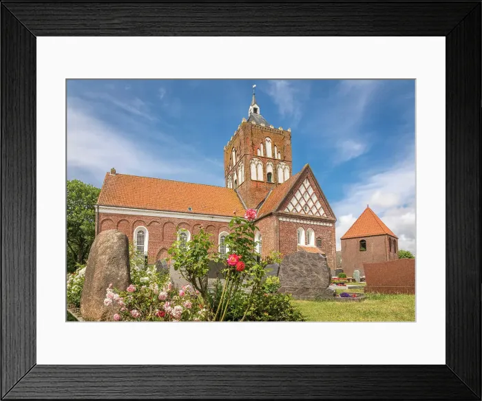 Framed Print : Kreuzkirche Pilsum, Krummhoern, East Frisia, Lower Saxony, Germany Framed Print : Kreuzkirche Pilsum, Krummhoern, East Frisia, Lower Saxony, Germany