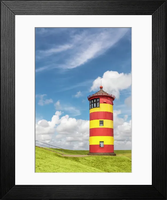 Framed Print : Pilsum lighthouse near Greetsiel, Krummhoern, East Frisia, Lower Saxony, Germany Framed Print : Pilsum lighthouse near Greetsiel, Krummhoern, East Frisia, Lower Saxony, Germany