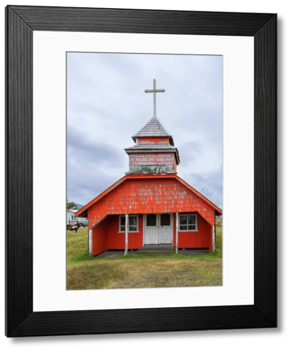 Framed Print : Facade of Cucao Chapel, Cucao, UNESCO, Chiloe Island, Chiloe Province, Los Lagos Region, Chile Framed Print : Facade of Cucao Chapel, Cucao, UNESCO, Chiloe Island, Chiloe Province, Los Lagos Region, Chile