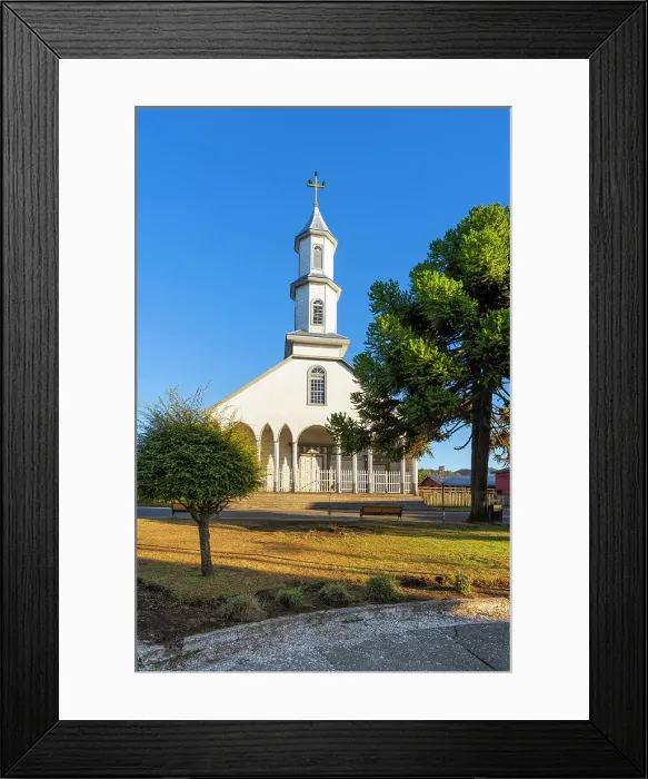 Framed Print : Church of Dalcahue, Dalcahue, UNESCO, Chiloe Province, Los Lagos Region, Chile Framed Print : Church of Dalcahue, Dalcahue, UNESCO, Chiloe Province, Los Lagos Region, Chile