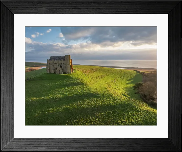 Framed Print : St Catherine's Chapel near Abbotsbury on a sunny winter evening, Dorset, England. Winter (January) 2024 Framed Print : St Catherine's Chapel near Abbotsbury on a sunny winter evening, Dorset, England. Winter (January) 2024