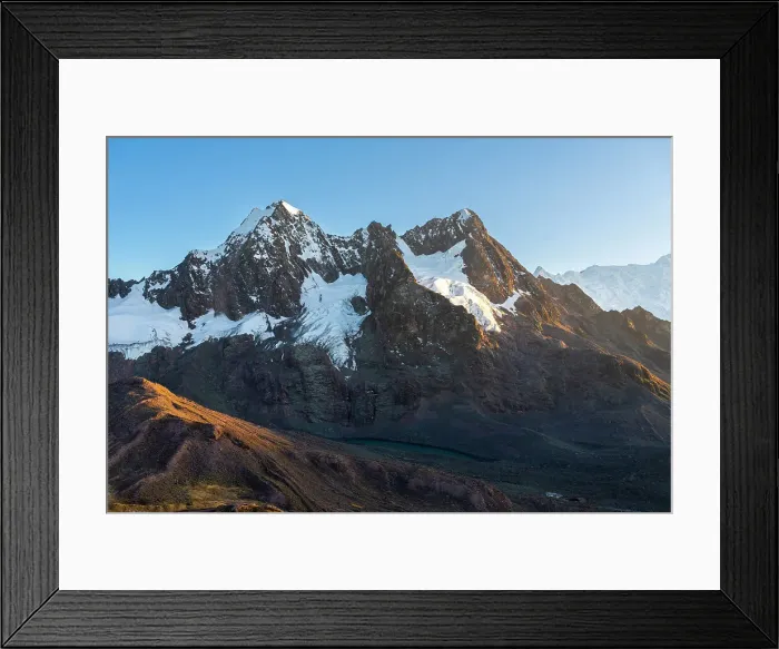 Framed Print : Takusiri mountain (5350 m) and Laguna Pucacocha in Andes at sunrise, near Uchullujllo, Pitumarca district, Canchis Province, Cuzco Region, Peru Framed Print : Takusiri mountain (5350 m) and Laguna Pucacocha in Andes at sunrise, near Uchullujllo, Pitumarca district, Canchis Province, Cuzco Region, Peru