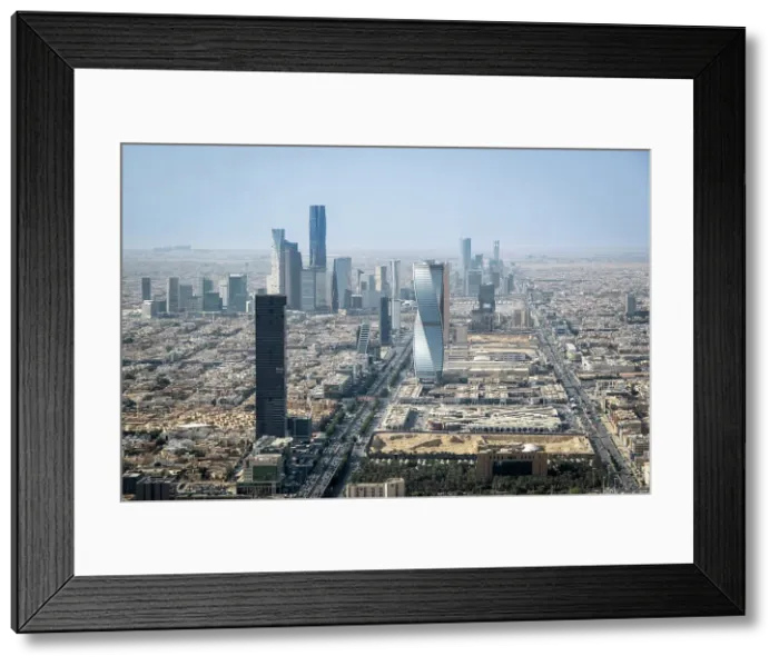 Framed Print : King Abdullah Financial District (KAFD) & Majdoul Tower, Riyadh, Saudi Arabia Framed Print : King Abdullah Financial District (KAFD) & Majdoul Tower, Riyadh, Saudi Arabia