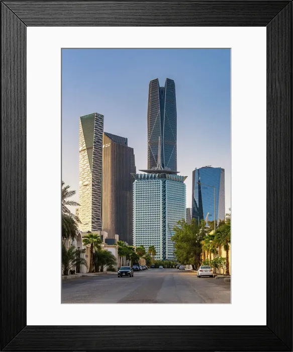 Framed Print : King Abdullah Financial District (KAFD), Riyadh, Saudi Arabia Framed Print : King Abdullah Financial District (KAFD), Riyadh, Saudi Arabia