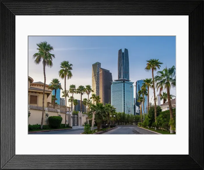 Framed Print : King Abdullah Financial District (KAFD), Riyadh, Saudi Arabia Framed Print : King Abdullah Financial District (KAFD), Riyadh, Saudi Arabia