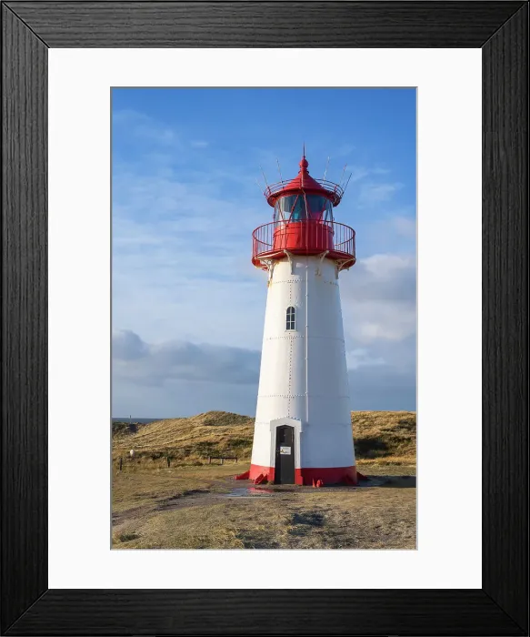 Framed Print : Lighthouse List West, Ellenbogen area, Sylt Island, North Frisian Islands, Schleswig Holstein, Germany Framed Print : Lighthouse List West, Ellenbogen area, Sylt Island, North Frisian Islands, Schleswig Holstein, Germany