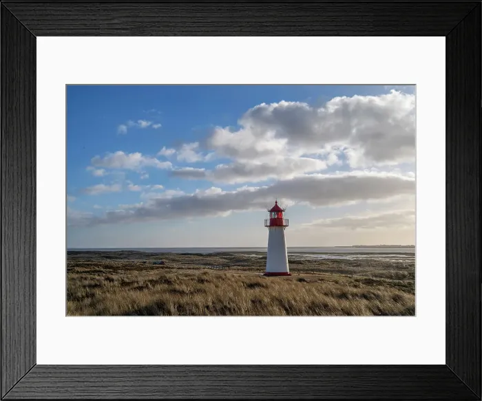 Framed Print : Lighthouse List West, Ellenbogen area, Sylt Island, North Frisian Islands, Schleswig Holstein, Germany Framed Print : Lighthouse List West, Ellenbogen area, Sylt Island, North Frisian Islands, Schleswig Holstein, Germany