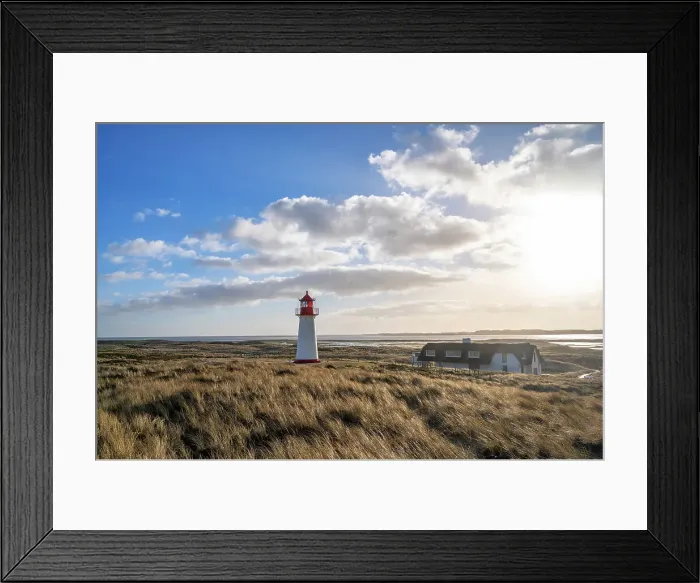 Framed Print : Lighthouse List West, Ellenbogen area, Sylt Island, North Frisian Islands, Schleswig Holstein, Germany Framed Print : Lighthouse List West, Ellenbogen area, Sylt Island, North Frisian Islands, Schleswig Holstein, Germany