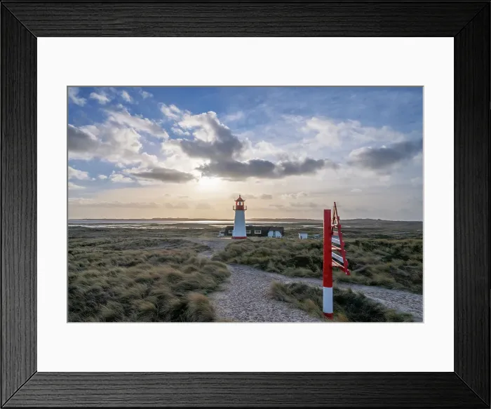 Framed Print : Lighthouse List West, Ellenbogen area, Sylt Island, North Frisian Islands, Schleswig Holstein, Germany Framed Print : Lighthouse List West, Ellenbogen area, Sylt Island, North Frisian Islands, Schleswig Holstein, Germany