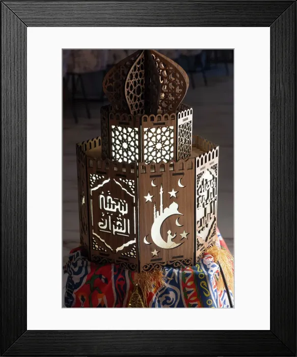 Framed Print : Ramadan decorations, Boulevard City, Riyadh, Saudi Arabia Framed Print : Ramadan decorations, Boulevard City, Riyadh, Saudi Arabia