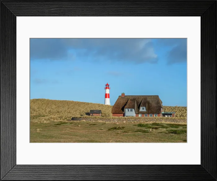 Framed Print : Lighthouse List East, Ellenbogen area, Sylt Island, North Frisian Islands, Schleswig Holstein, Germany Framed Print : Lighthouse List East, Ellenbogen area, Sylt Island, North Frisian Islands, Schleswig Holstein, Germany