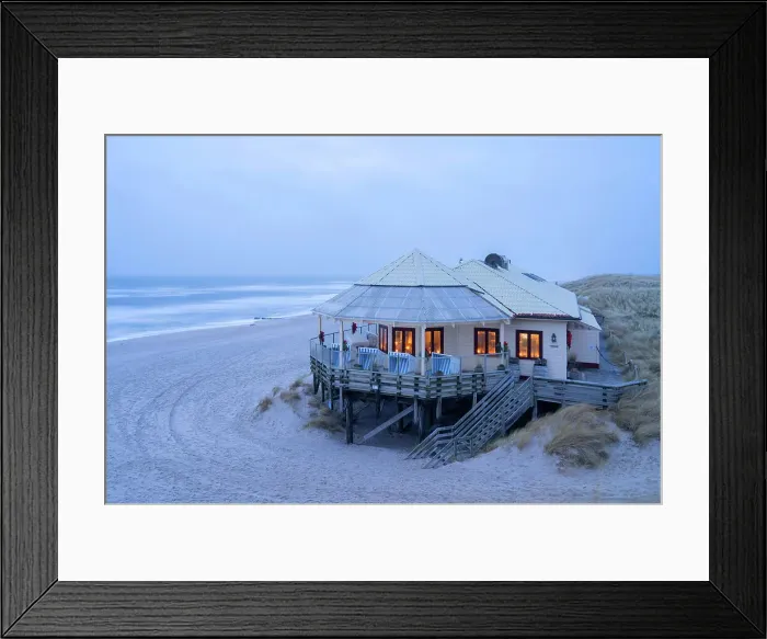 Framed Print : Kaamps 7 restaurant, Sylt Island, North Frisian Islands, Schleswig Holstein, Germany Framed Print : Kaamps 7 restaurant, Sylt Island, North Frisian Islands, Schleswig Holstein, Germany