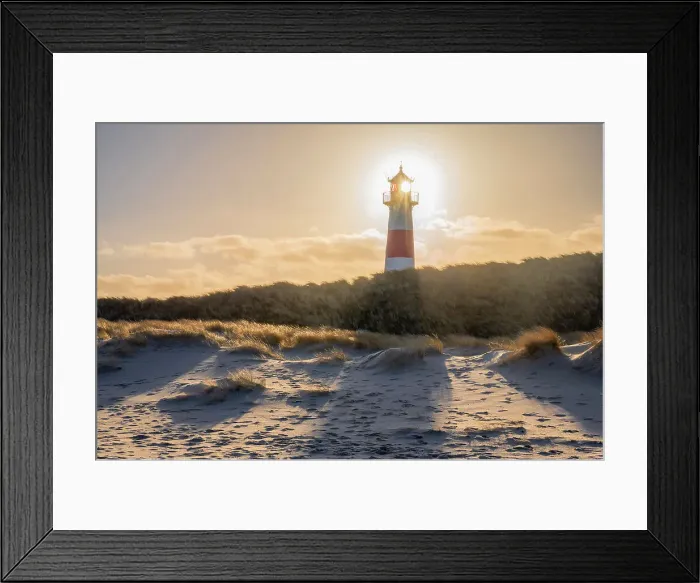 Framed Print : Lighthouse List East, Ellenbogen area, Sylt Island, North Frisian Islands, Schleswig Holstein, Germany Framed Print : Lighthouse List East, Ellenbogen area, Sylt Island, North Frisian Islands, Schleswig Holstein, Germany