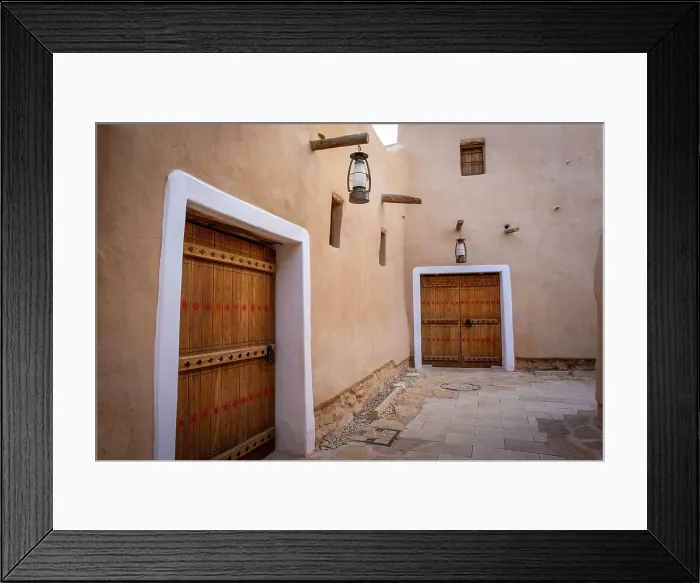 Framed Print : Restored mud brick buildings, At-Turaif World Heritage Site, Diriyah, Riyadh, Saudi Arabia Framed Print : Restored mud brick buildings, At-Turaif World Heritage Site, Diriyah, Riyadh, Saudi Arabia