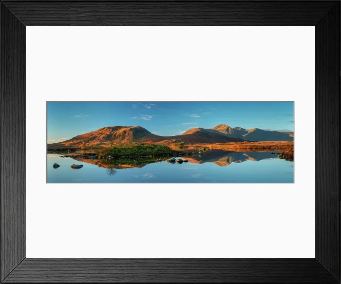 Framed Print : Lochan na h-Achlaise Reflections, Rannoch Moor, Highland Region, Scotland Framed Print : Lochan na h-Achlaise Reflections, Rannoch Moor, Highland Region, Scotland