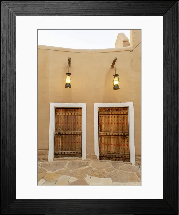 Framed Print : Restored mud brick buildings, At-Turaif World Heritage Site, Diriyah, Riyadh, Saudi Arabia Framed Print : Restored mud brick buildings, At-Turaif World Heritage Site, Diriyah, Riyadh, Saudi Arabia