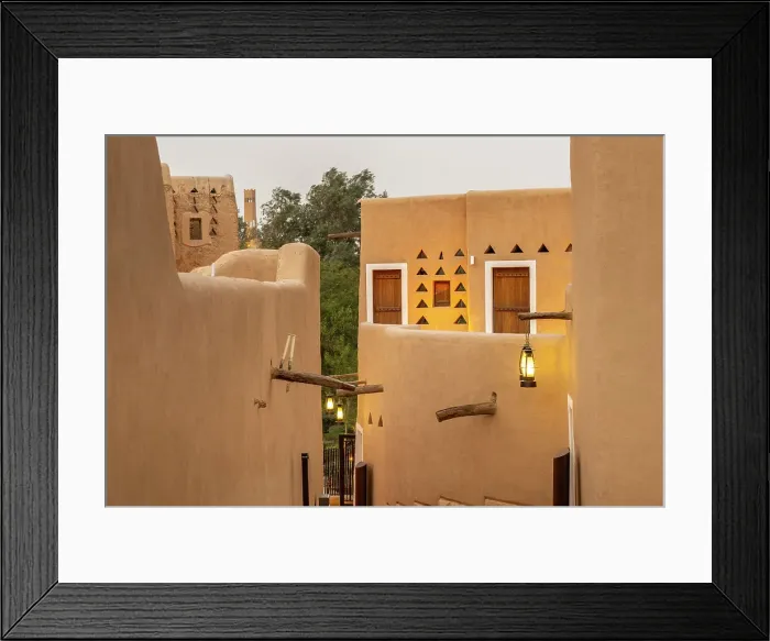 Framed Print : Restored mud brick buildings, At-Turaif World Heritage Site, Diriyah, Riyadh, Saudi Arabia Framed Print : Restored mud brick buildings, At-Turaif World Heritage Site, Diriyah, Riyadh, Saudi Arabia