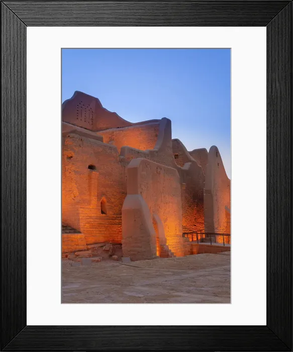Framed Print : Restored mud brick buildings, At-Turaif World Heritage Site, Diriyah, Riyadh, Saudi Arabia Framed Print : Restored mud brick buildings, At-Turaif World Heritage Site, Diriyah, Riyadh, Saudi Arabia