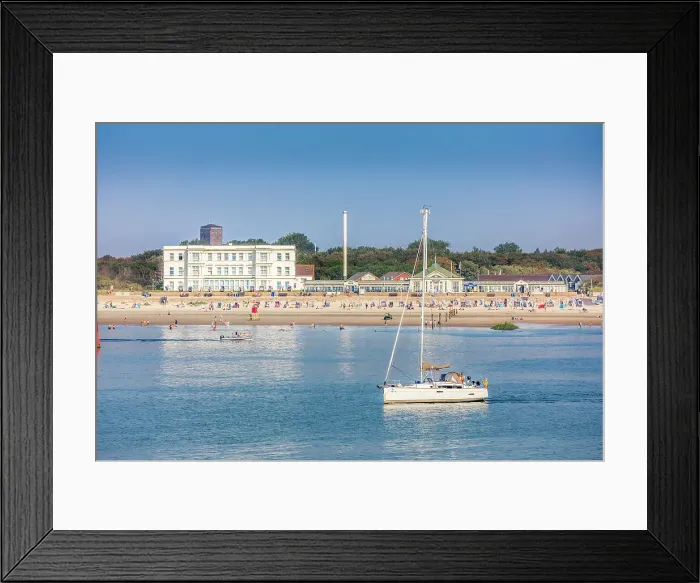 Framed Print : View from the water to the western beach of Norderney, East Frisian Islands, East Frisia, Lower Saxony, Germany Framed Print : View from the water to the western beach of Norderney, East Frisian Islands, East Frisia, Lower Saxony, Germany