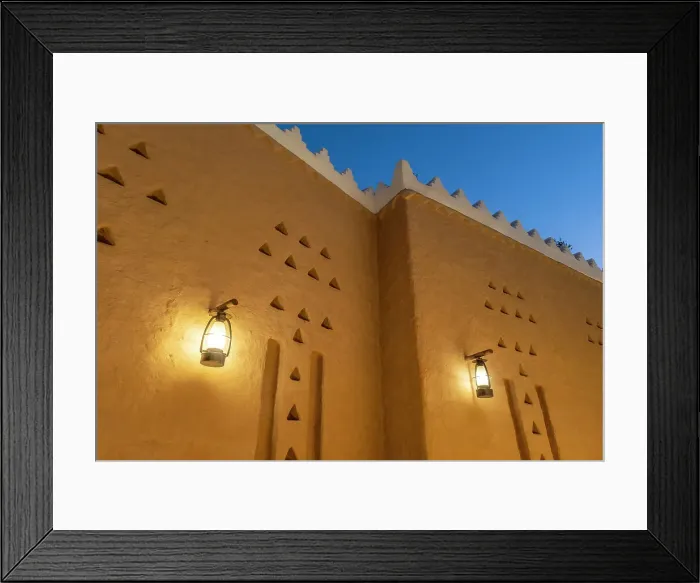 Framed Print : Bujairi Terrace, Diriyah, Riyadh, Saudi Arabia Framed Print : Bujairi Terrace, Diriyah, Riyadh, Saudi Arabia