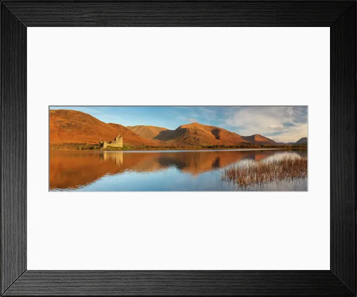 Framed Print : Kilchurne Castle Reflecting in Loch Awe, Argyll & Bute, Scotland Framed Print : Kilchurne Castle Reflecting in Loch Awe, Argyll & Bute, Scotland