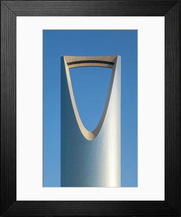 Framed Print : Kingdom Tower, Riyadh, Saudi Arabia Framed Print : Kingdom Tower, Riyadh, Saudi Arabia