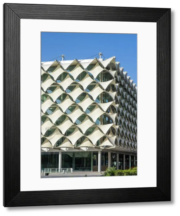 Framed Print : King Fahad National Library, Riyadh, Saudi Arabia Framed Print : King Fahad National Library, Riyadh, Saudi Arabia