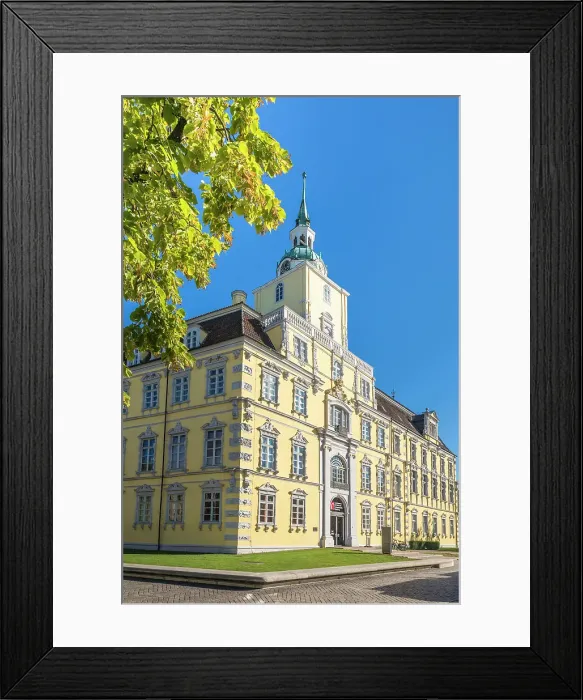 Framed Print : Oldenburg Castle, Oldenburger Land, Lower Saxony, Germany Framed Print : Oldenburg Castle, Oldenburger Land, Lower Saxony, Germany