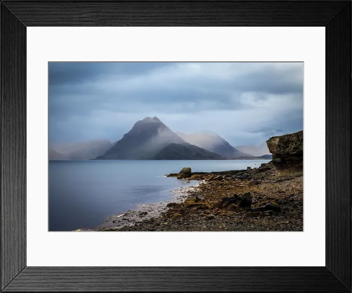 Framed Print : Elgol beach and the Cuillin mountains beyond, Isle of Skye, Scotland, UK Framed Print : Elgol beach and the Cuillin mountains beyond, Isle of Skye, Scotland, UK